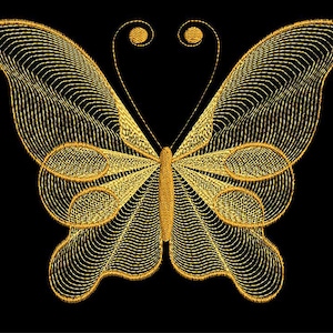 Embroidery machine files Butterfly aesthetic, simple embroidery designs stickdatei