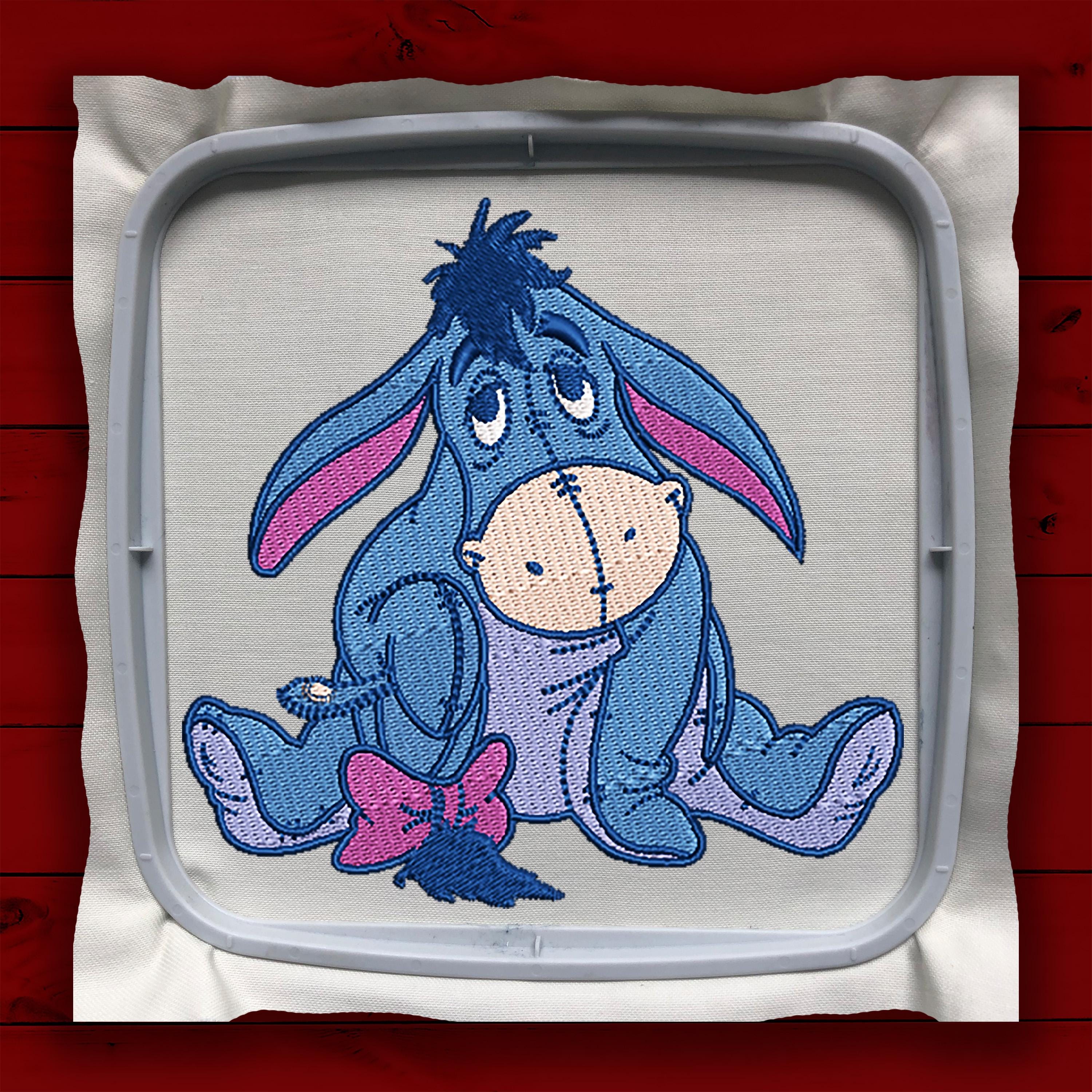 eeyore‪さま専用オーダーページ Eeyore Embroidery Design, Machine Embroidery Files, 2 Sizes. - Etsy