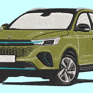 zs crossover car embroidery file