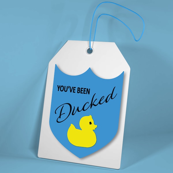 Youve Been Ducked Printable - Etsy