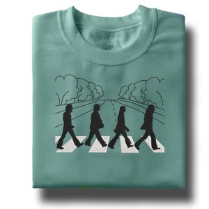 Beatles embroidery file, instant download machine files in 3 sizes, perfect for DIY projects and unique gifts for music lovers!