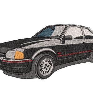 クールな車、1989 XR3i 刺繍デザイン