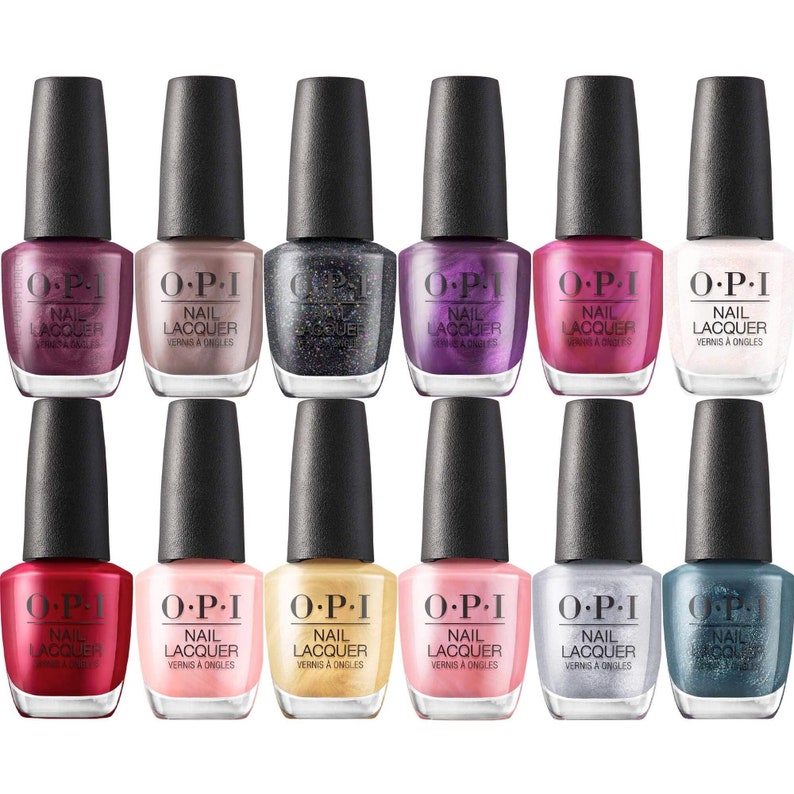 Opi Shine Bright Collection Holiday 2020 Nail Polish Set of 12 Etsy