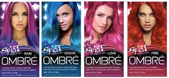 Splat Semi-Permanent Hair Color - Blue Envy - wide 6