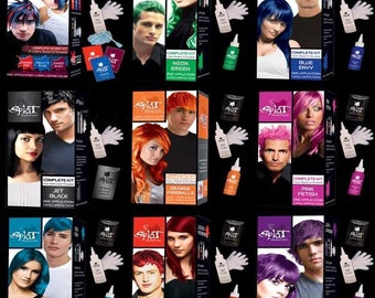 Splat Original Complete Semi Permanent Kit Blue Green Etsy Hong Kong