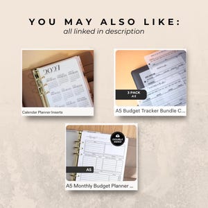 Custom Personal Vellum Binder Bookmarks Matte Laminated Personalized Label Divider A5 A7 Pocket Cash Envelope Planner Tabs Minimalist image 19