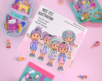 Polly Dolls - Pastel Dreams Sticker Pack - SP023