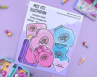 Polly Dolls E010 Bubblegum Planner Sticker Sheet