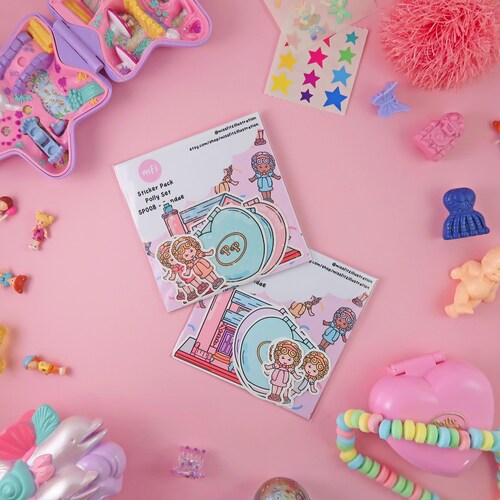 Pacchetto adesivi Polly Set - Sundae - SP008