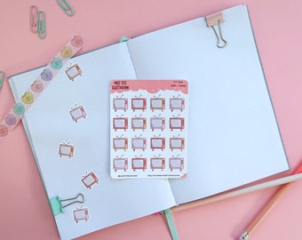 TV Time - Candy - Planer Sticker Blatt - E007