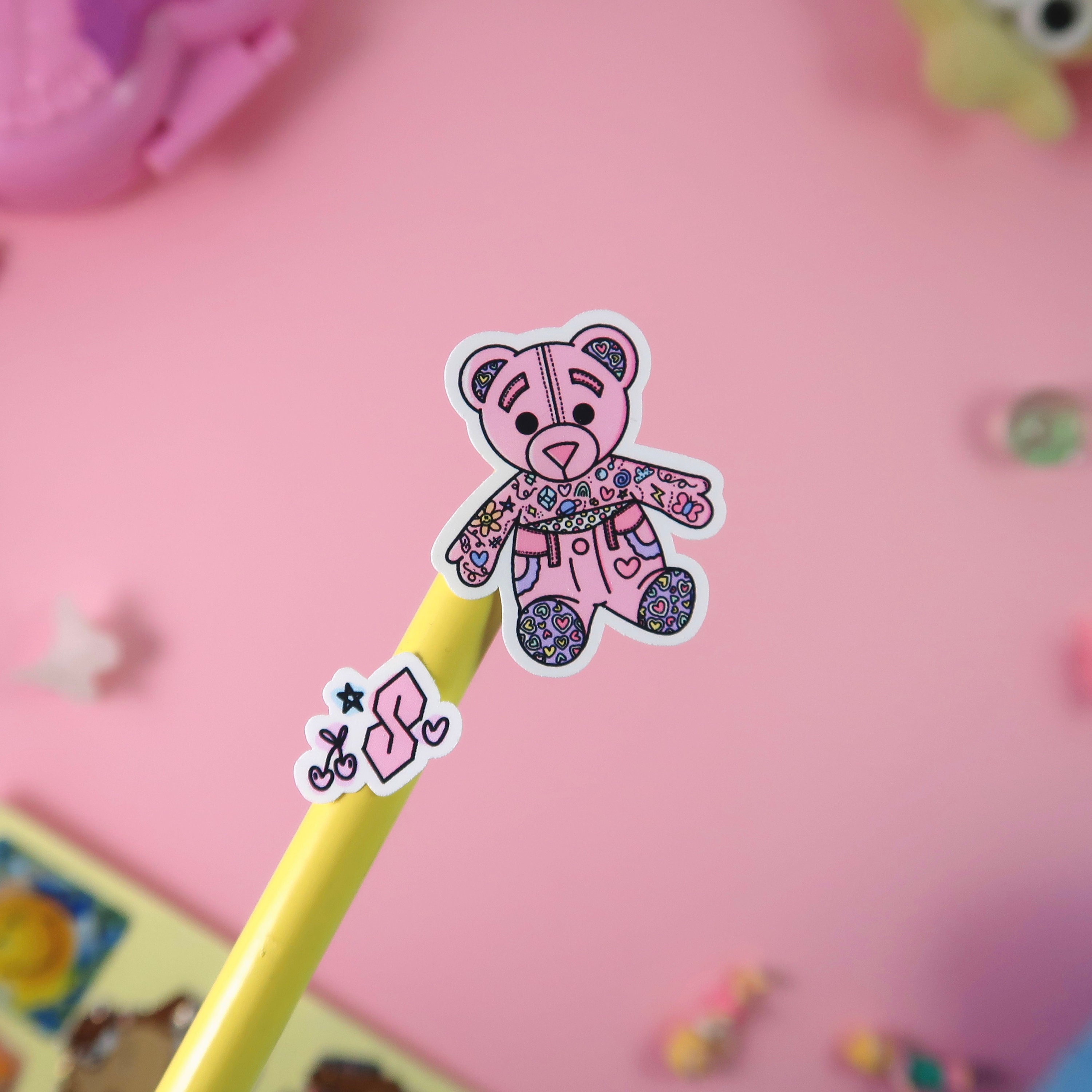 Drawable Bears Sticker Sheet - SE019 - Etsy