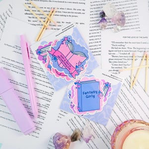 Pakiet naklejek Fantasy Girl Book Club - SP032