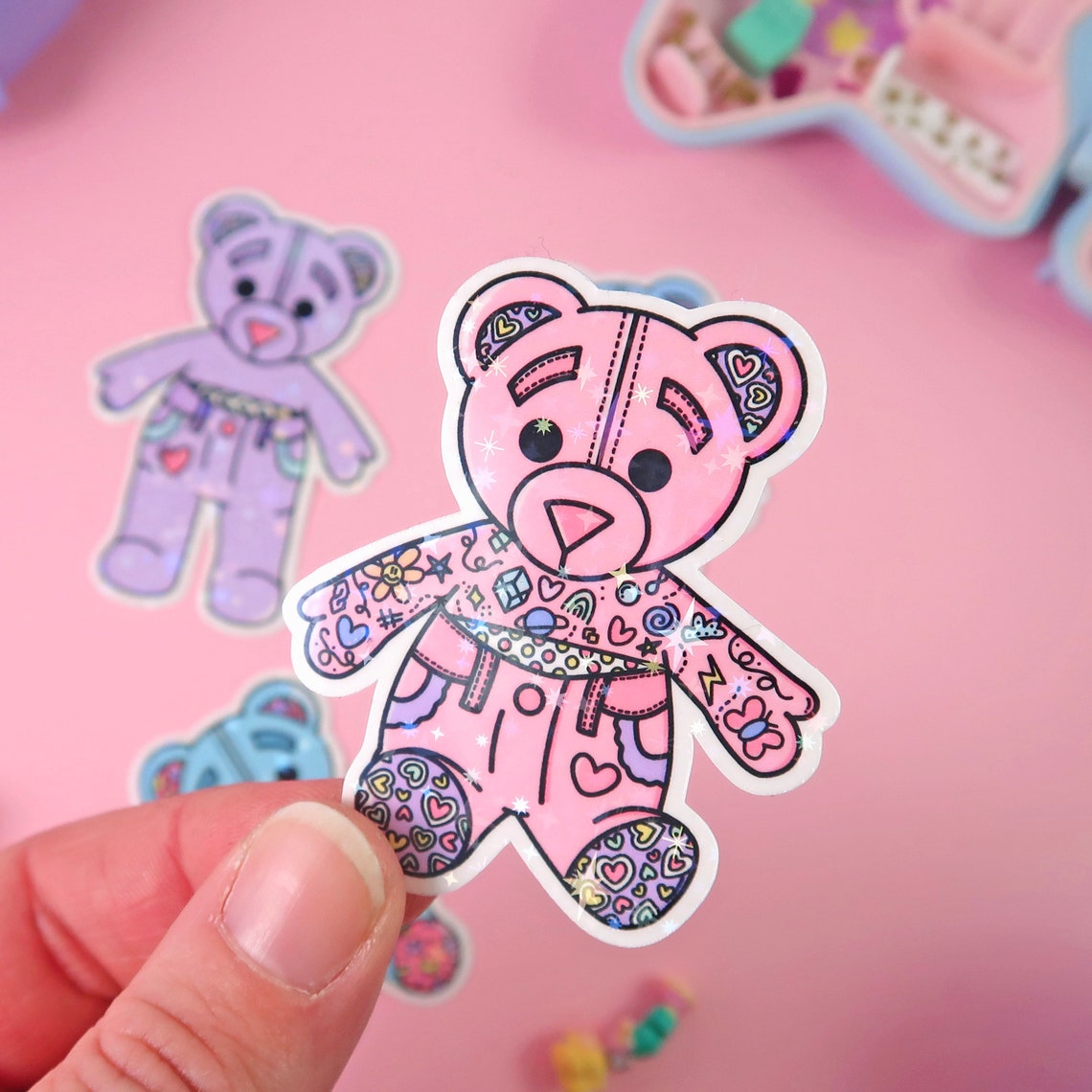 Drawable Bears Sticker Pack - SP028 - Etsy Canada