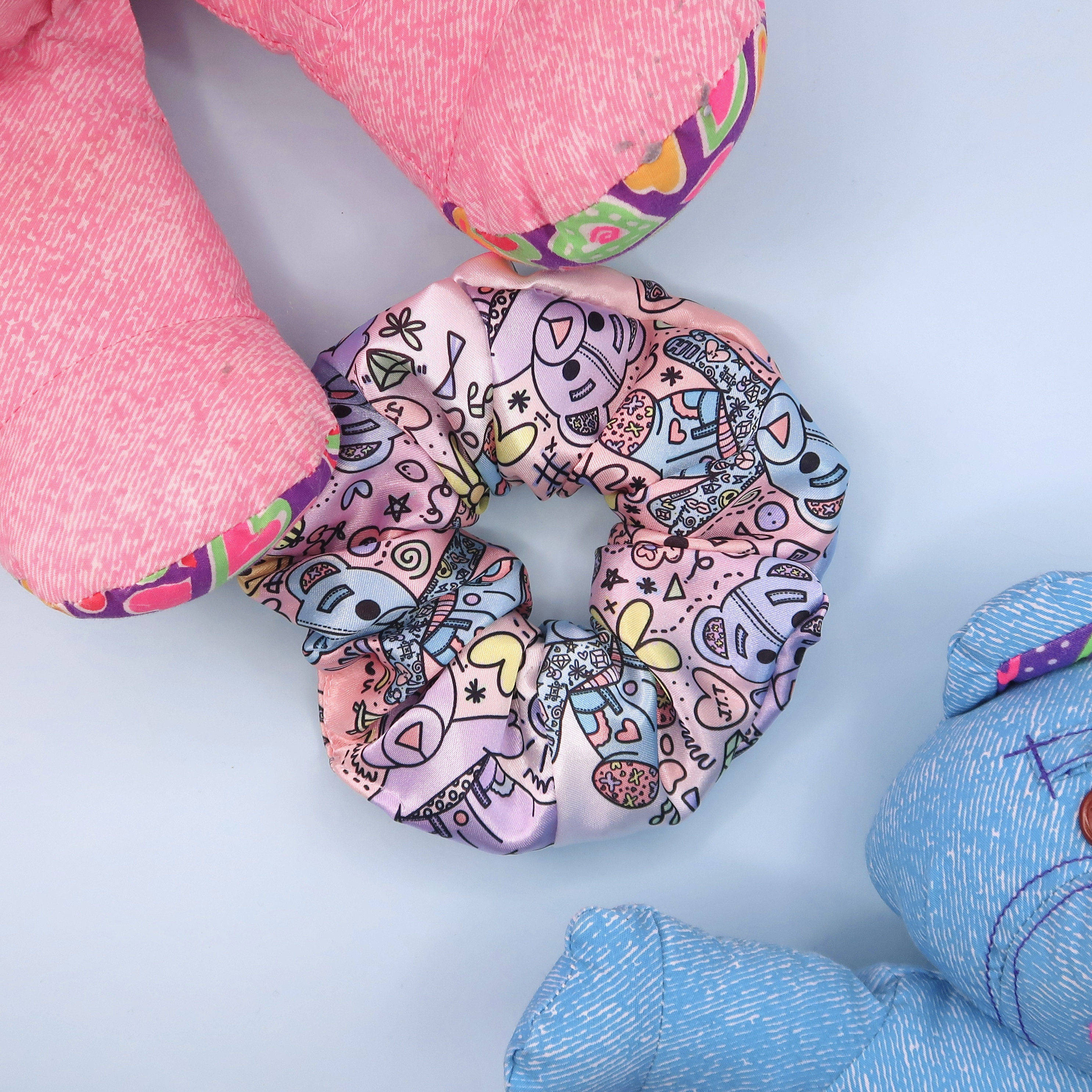 Drawable Bears Scrunchie! - Etsy