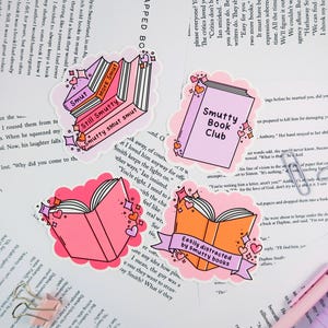 Pakiet naklejek Smut Girl Book Club - SP034