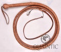 3 ft-12 ft Kangaroo hide Indiana Jones Style Bullwhip | Handcrafted Kangaroo Leather Overlay, Weighted Core product logo