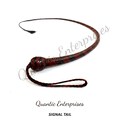 Signal Whip, Mini Leather Tail Whip, 12-Plait Braided product logo