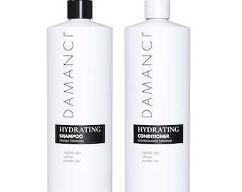 DAMANCI Hydrating Shampoo & Conditioner Duo Paraben- Sulfate- Salt-Free