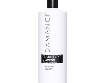 DAMANCI Clarifying Shampoo, deep cleansing, removes buildup and product residue