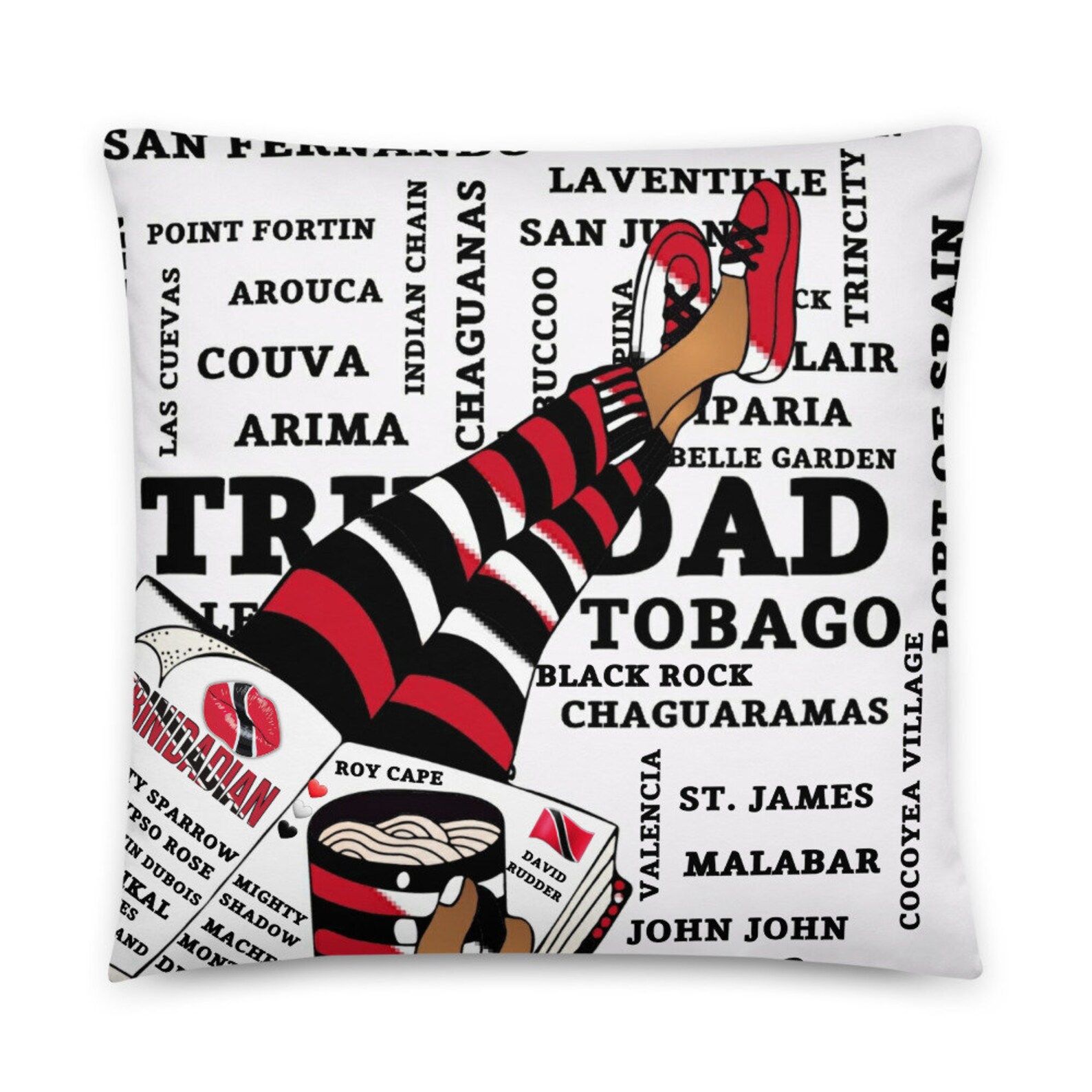 Trinidad Cool Down Basic Pillow Etsy
