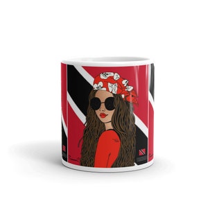 Trinidad Rasta Girl Tasse