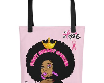 Fight Breast Cancer Awarness Tote bag