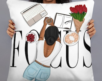 Boss Girl  Basic Pillow