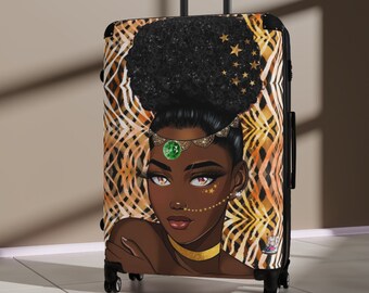 afro centric Suitcases