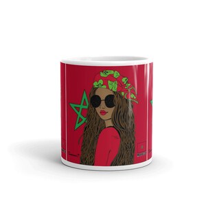 Marocco Rasta Ragazza Tazza