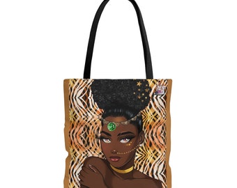 Afro centric Tote Bag