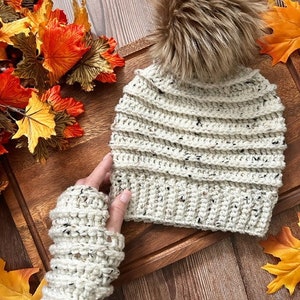 PATTERN ONLY Raised Ridges Beanie Pattern, Crochet Hat Pattern, Worsted Weight, Crochet Pattern, Toque Pattern, Crochet Toque Pattern