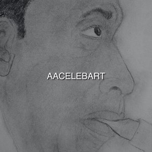 John Coltrane Pencil Sketch Digital Download Black Celebrity Art African American