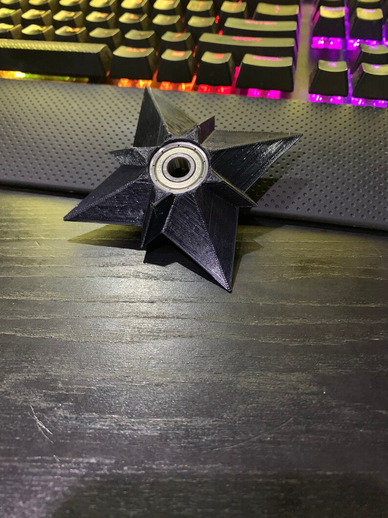 Ninja Throwing Stars Fidget Spinner Etsy
