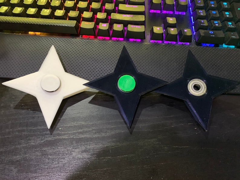 Ninja Throwing Stars Fidget Spinner Etsy