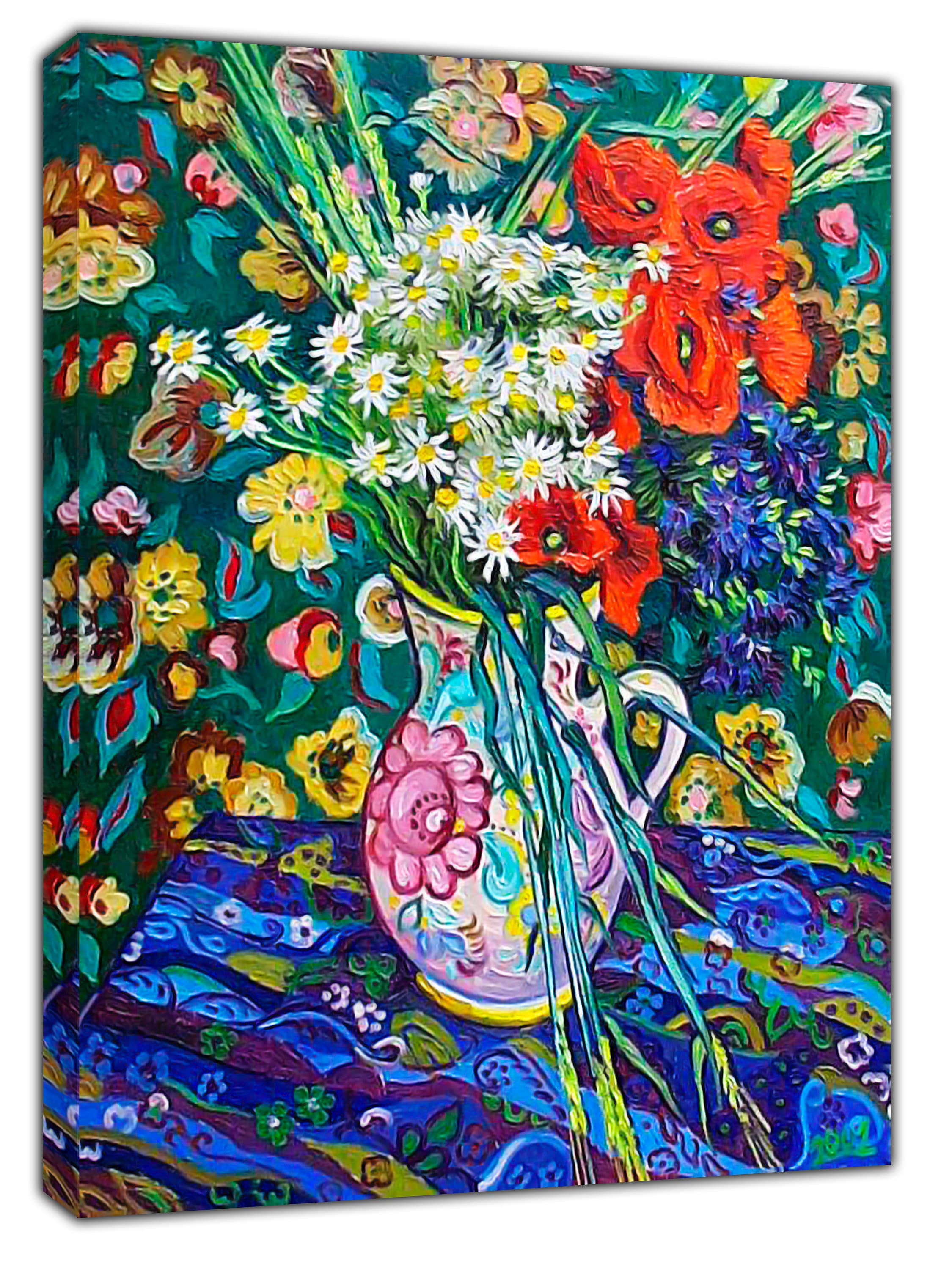 Vincent Van Gogh flores de amapola pintura al óleo Reprint en Etsy España Vincent Van Gogh flores de amapola pintura al óleo Reprint en Etsy España
