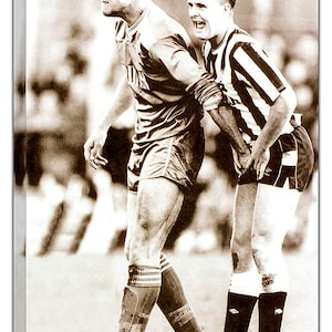 Vinnie Jones Grans Gazza Picture Print  On Framed Canvas Wall Art