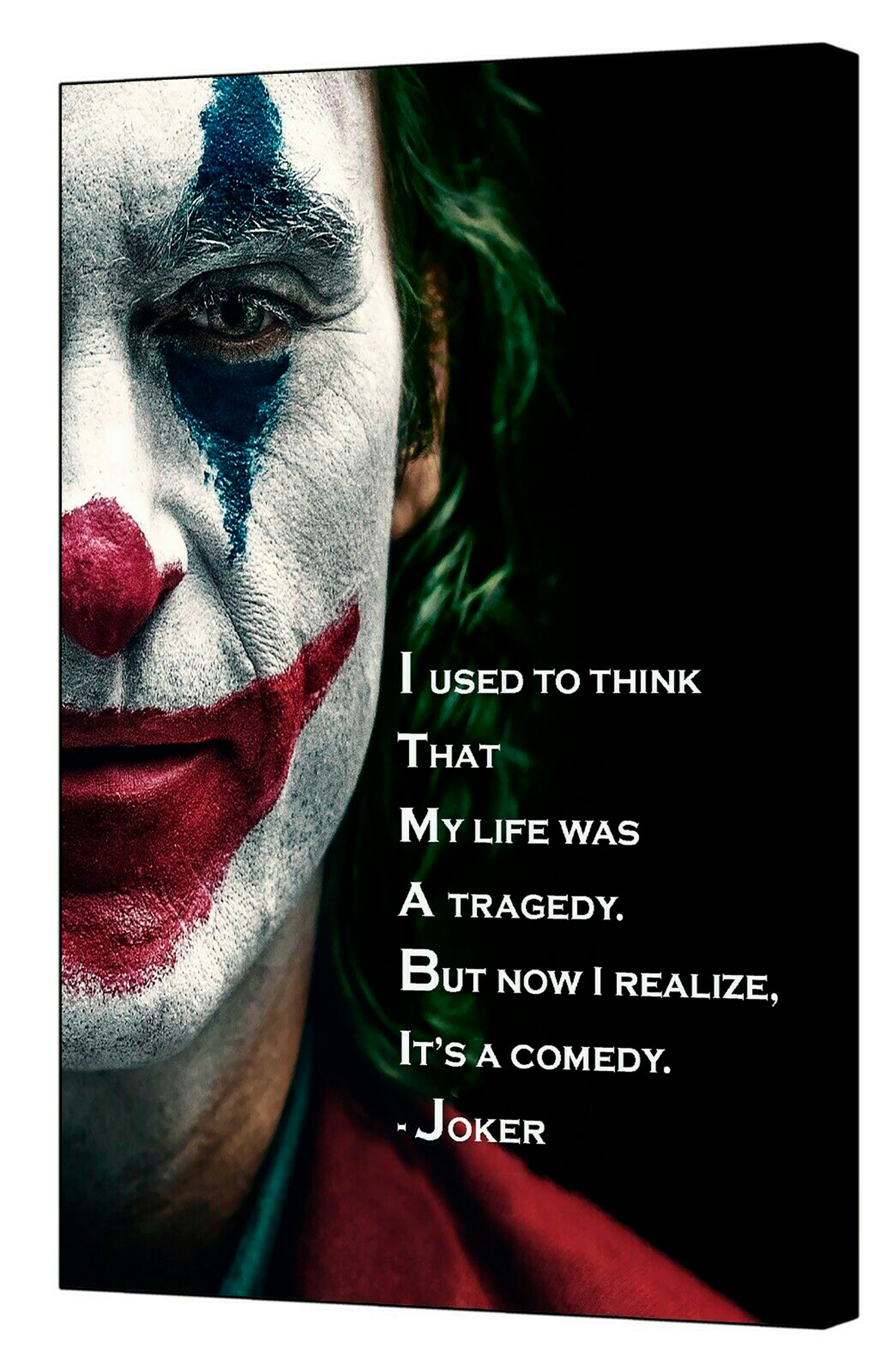 Joker Joaquin Phoenix 19 Movie Quote Picture Print On Framed Etsy Joker Joaquin Phoenix 19 Movie Quote Picture Print On Framed Etsy