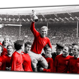 National England Team Champions Picture  On Framed Canvas Wall Art