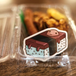 Hawaii Spam Musubi Vinyl Sticker