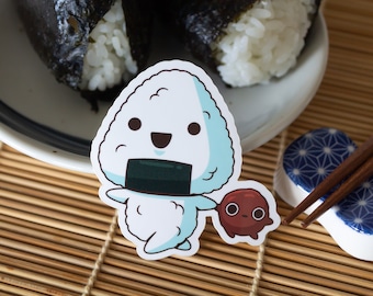 Japanese Onigiri Vinyl Sticker
