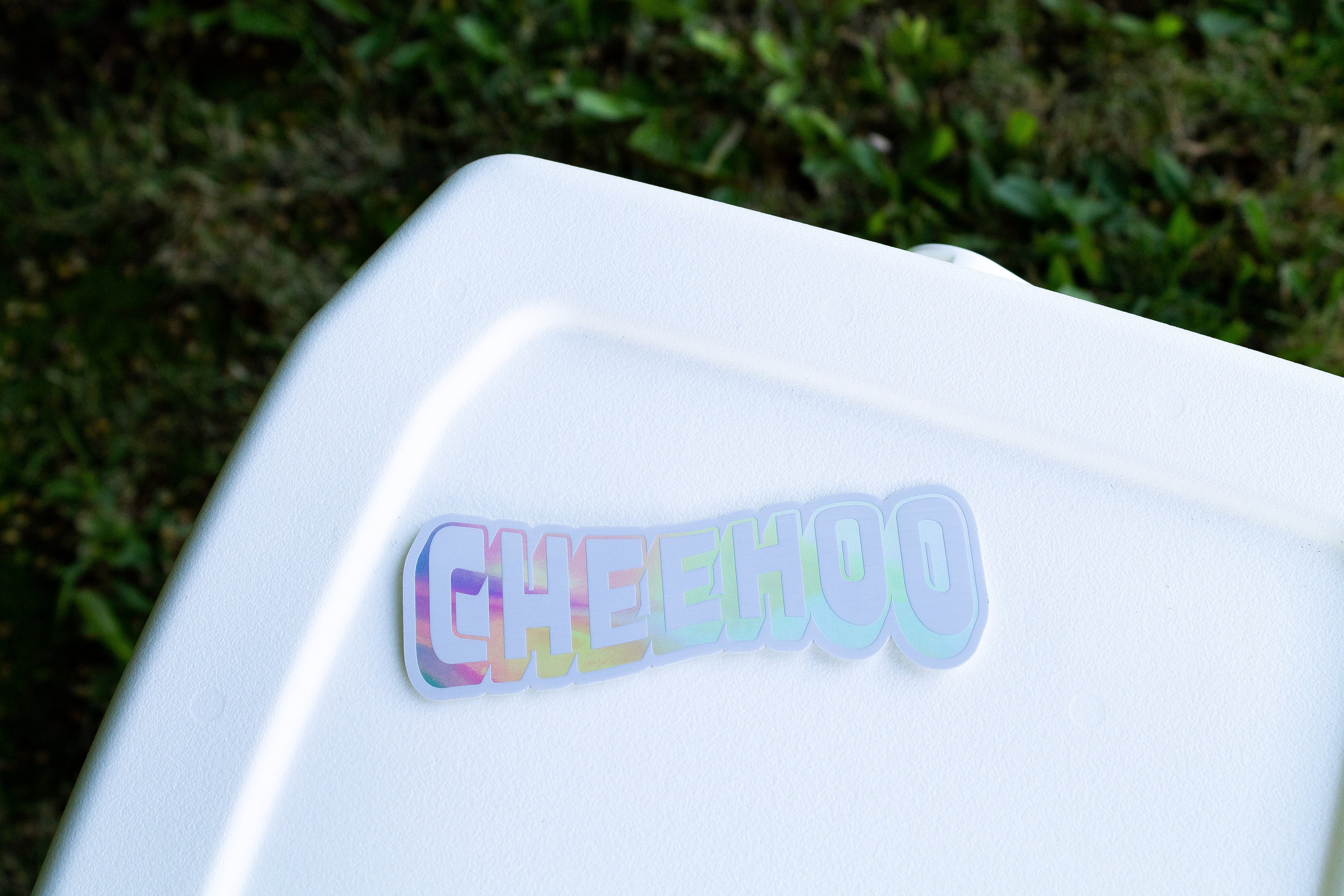 Holographic Cheehoo Hawaii Vinyl Sticker - Etsy