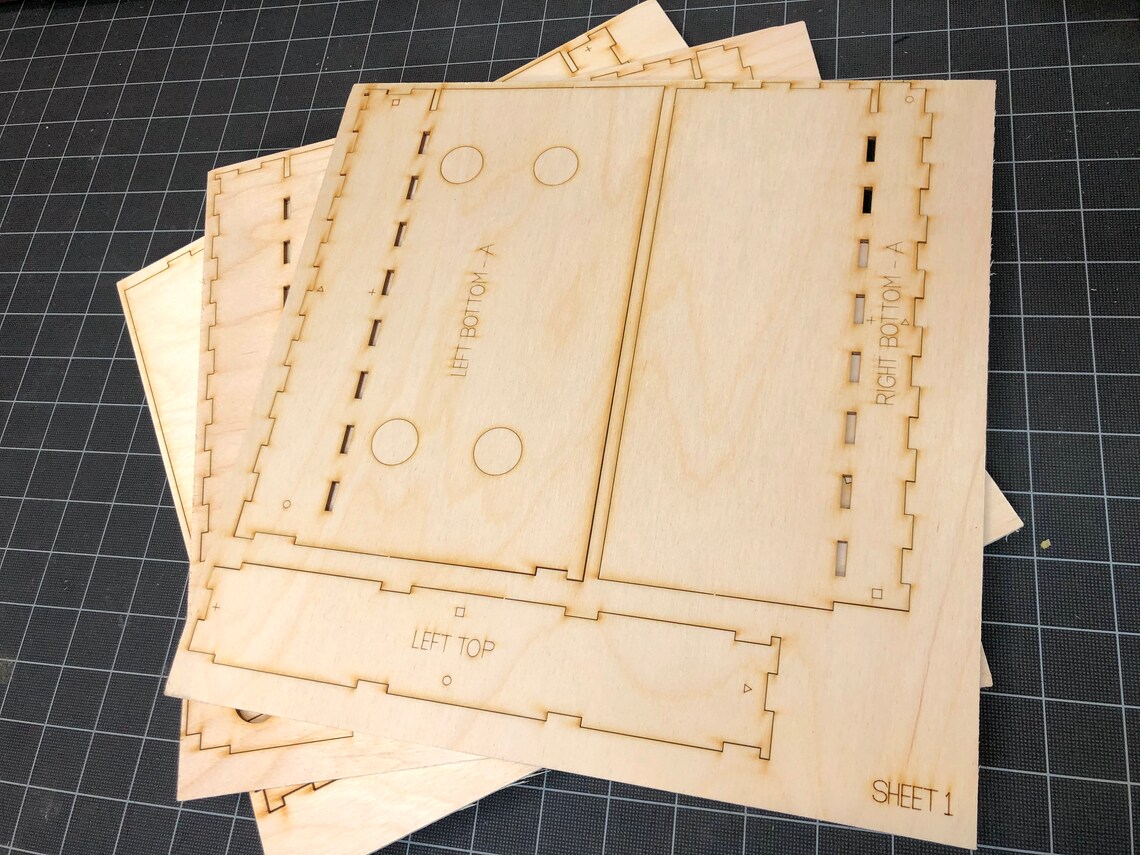 DIY Blank Book Nook Laser Cut Diorama Kit Etsy