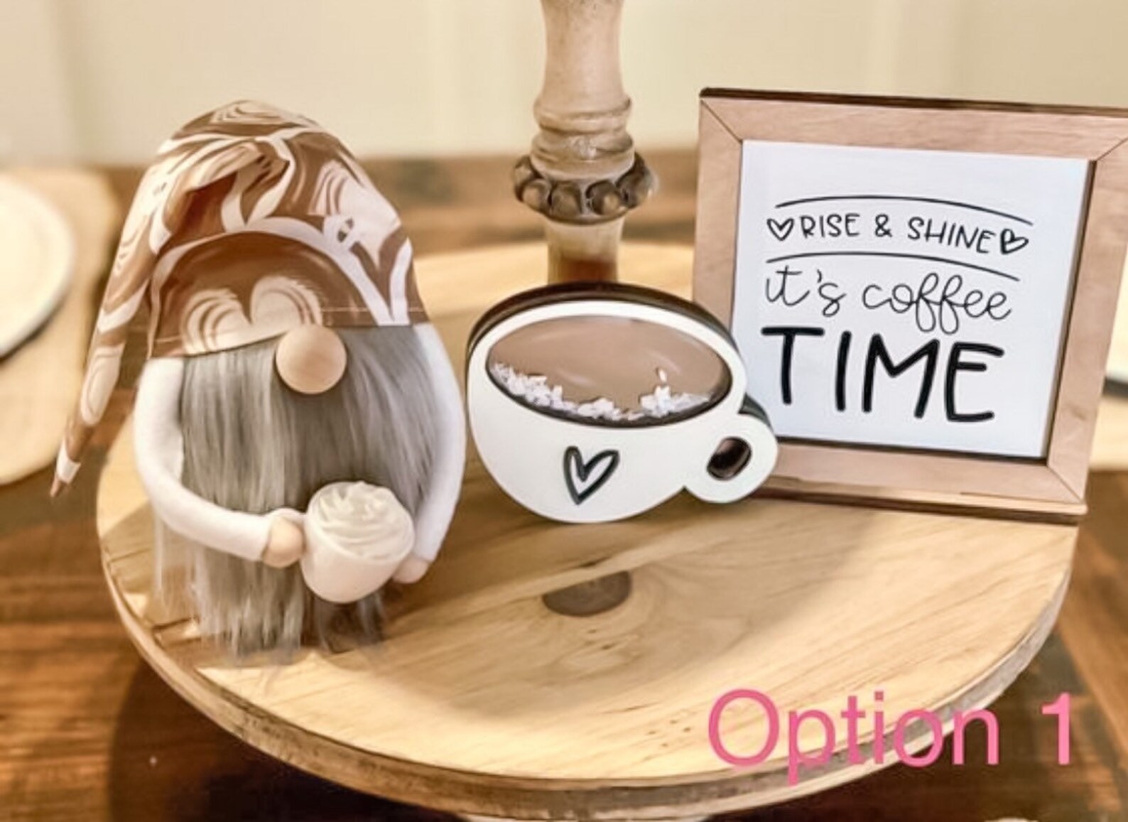 Coffee Bar Coffee Tier Tray Decor Etsy