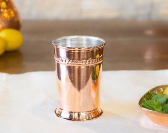 Copper Julep Cup, Hanmade Copper Mint Julep Cup, Copper Julep Cocktail Cup, Copper Cocktail Glass