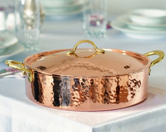 Handmade Copper Cooking Pot, Copper Pot, Cookware, Modern Copper, Copper Cookware