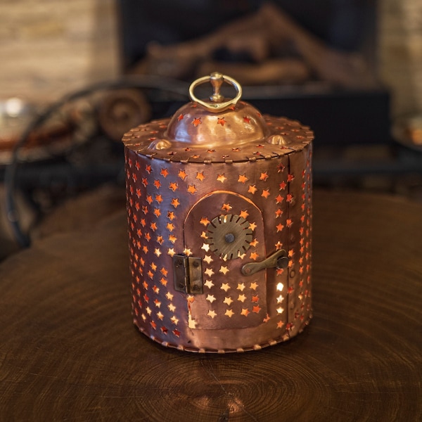 Copper Lantern Etsy