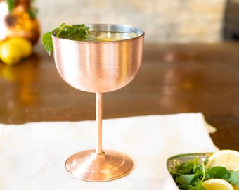 Copper Wine Glass, Wine Glass, Gift Wine Glass, Handmade Copper