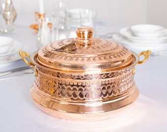 Copper Cooking Pot, Vintange Copper Cooking Pot, %100 Copper Cooking Pot, Handmade Copper Pot, Pure Copper