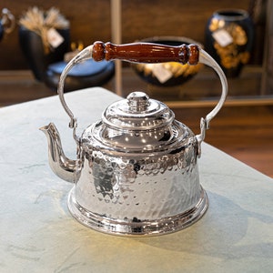 Copper Tea Kettle, Copper Teapot, Copper Kettle, Vintage Kettle, Copper Brass Kettle Handmade Copper Kettle Copper Coffe Kettle