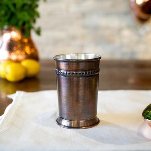 Copper Julep Cup, Hanmade Copper Mint Julep Cup, Copper Julep Cocktail Cup, Copper Cocktail Glass